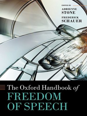 cover image of The Oxford Handbook of Freedom of Speech